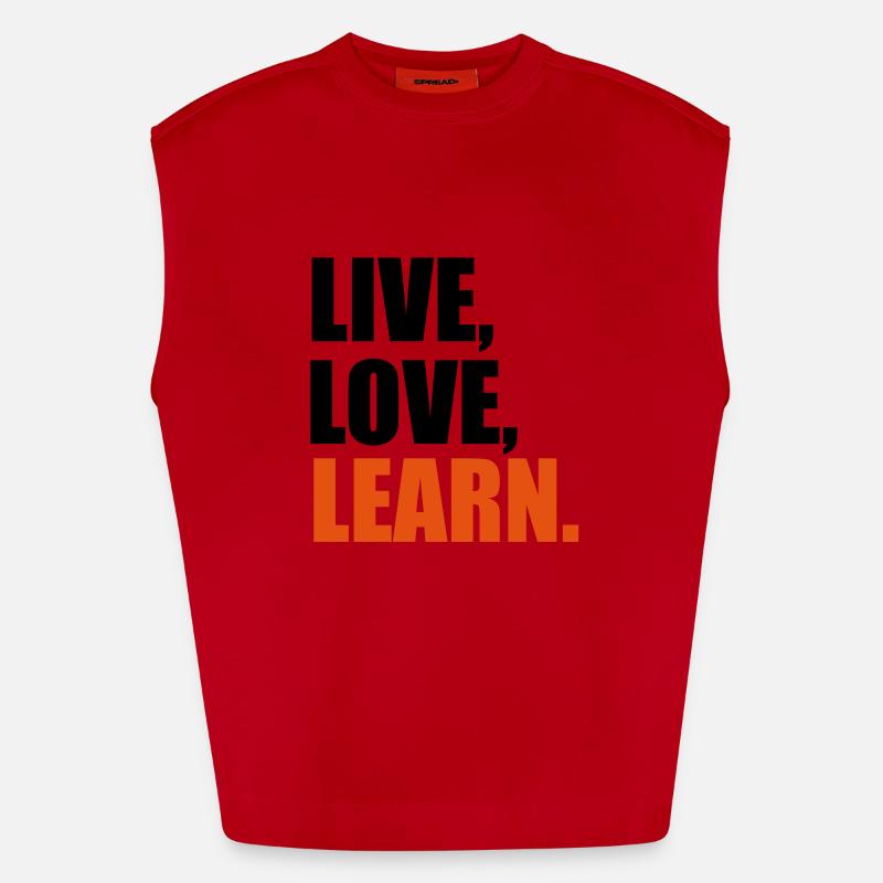 lernen Heavyweight Oversized Organic Tank Top Made in EU