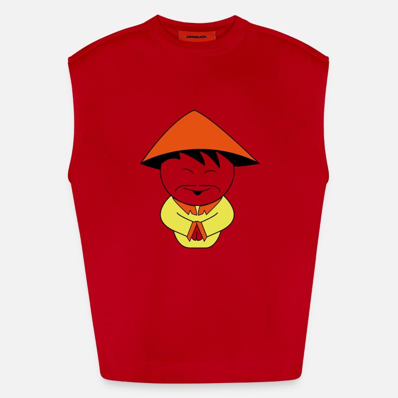 chinese Débardeur bio épais oversize fabriqué en UE