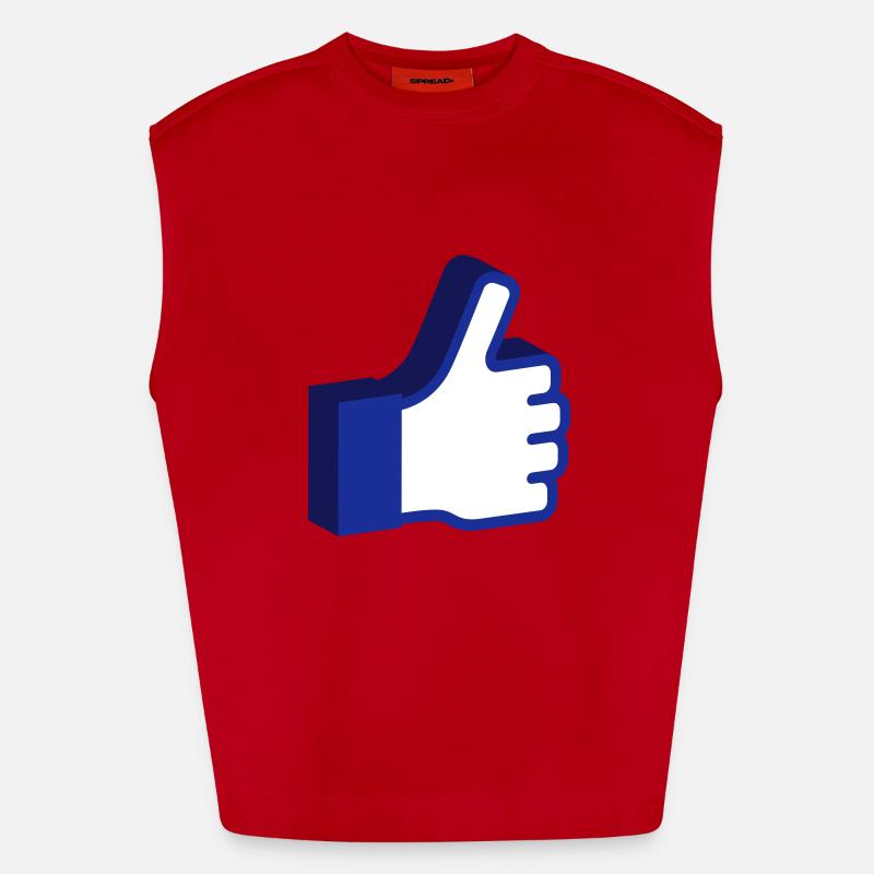 Comme 3D Débardeur bio épais oversize fabriqué en UE