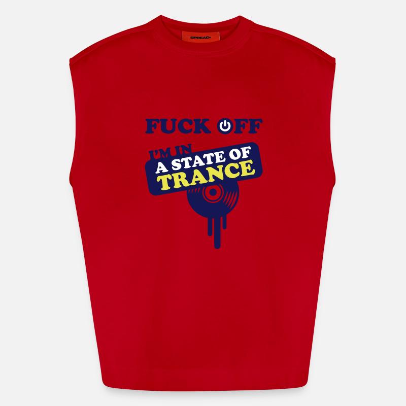 Trance Débardeur bio épais oversize fabriqué en UE