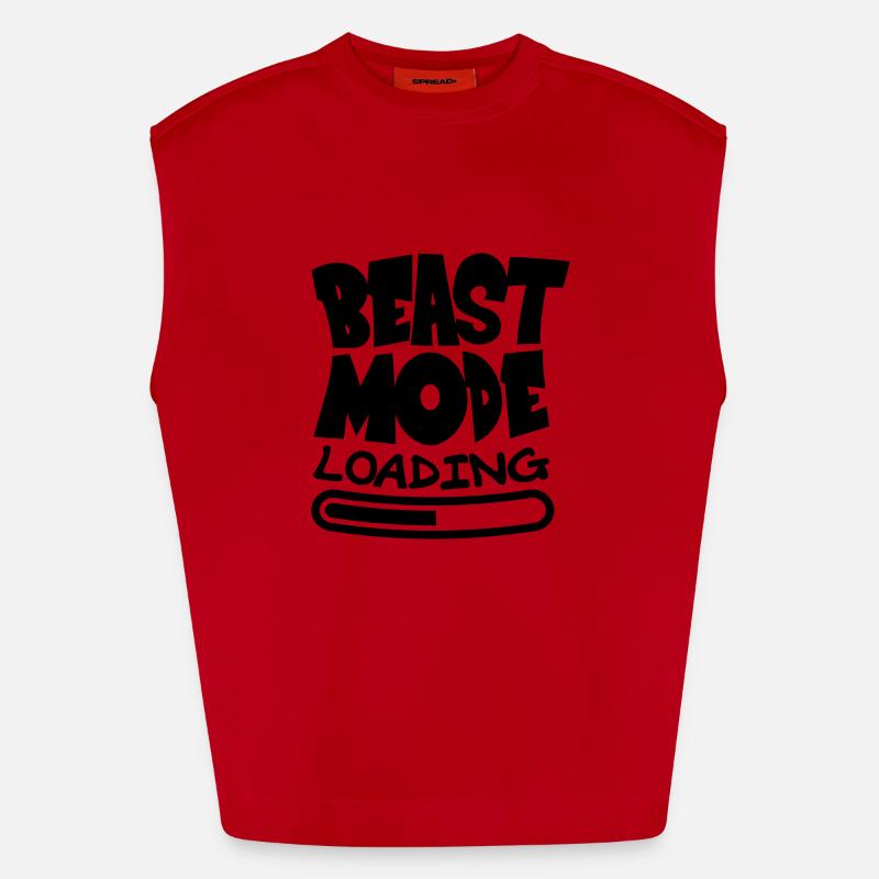 Beast ModeLoading Design Débardeur bio épais oversize fabriqué en UE