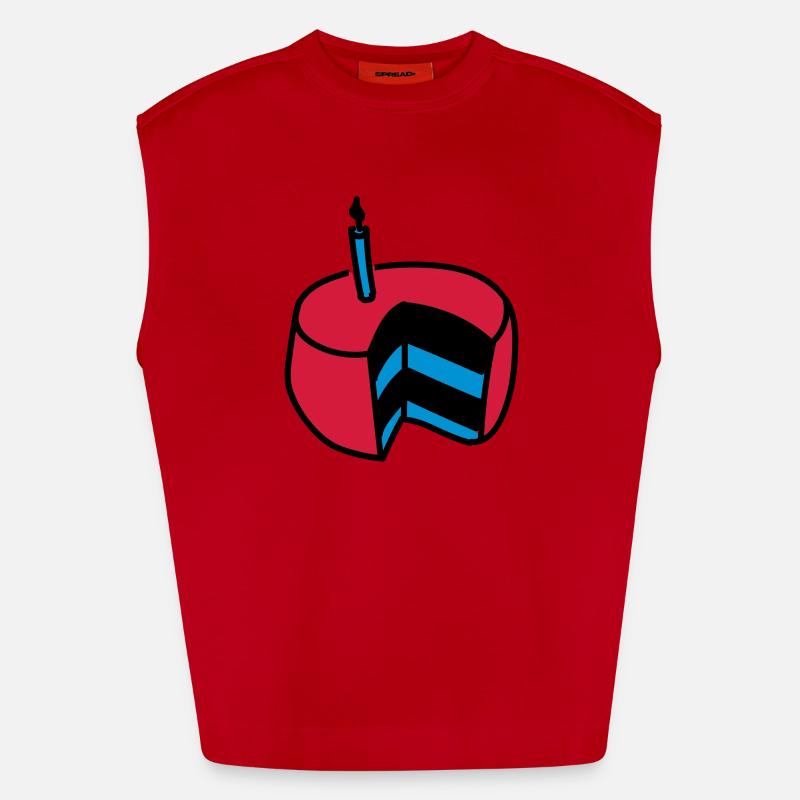 cake Heavyweight Oversized Organic Tank Top Made in EU