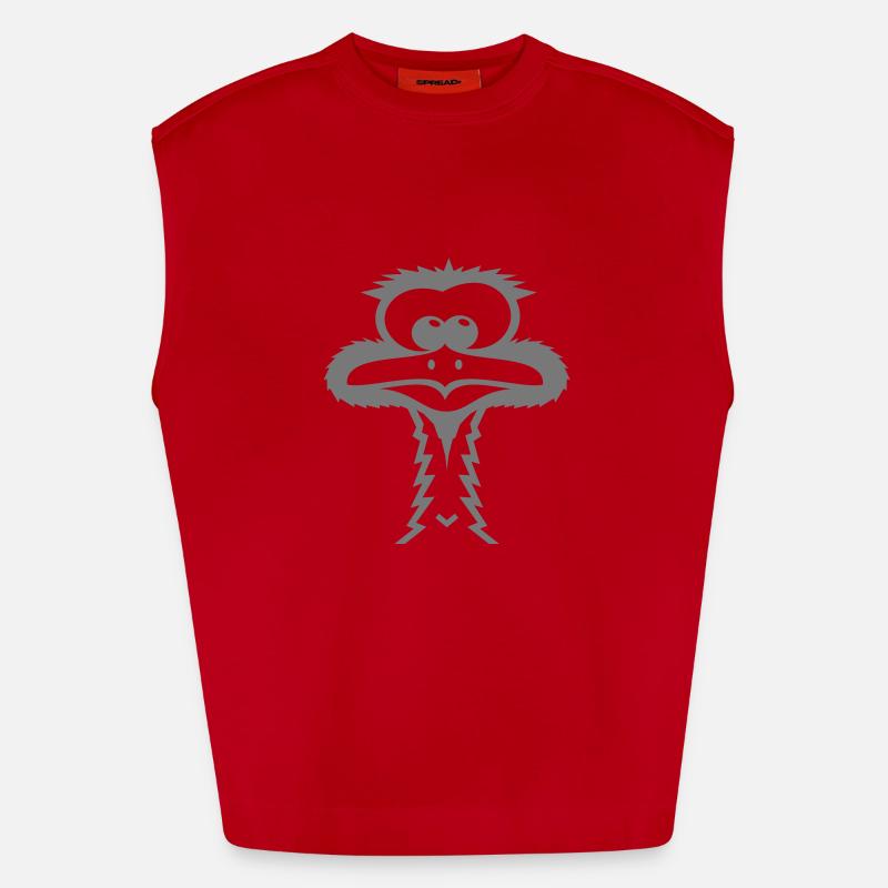 Emu einfarbig Heavyweight Oversized Organic Tank Top Made in EU