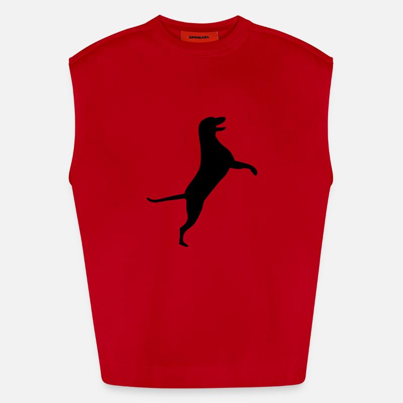 dog Débardeur bio épais oversize fabriqué en UE