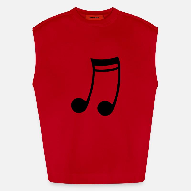 Note Débardeur bio épais oversize fabriqué en UE