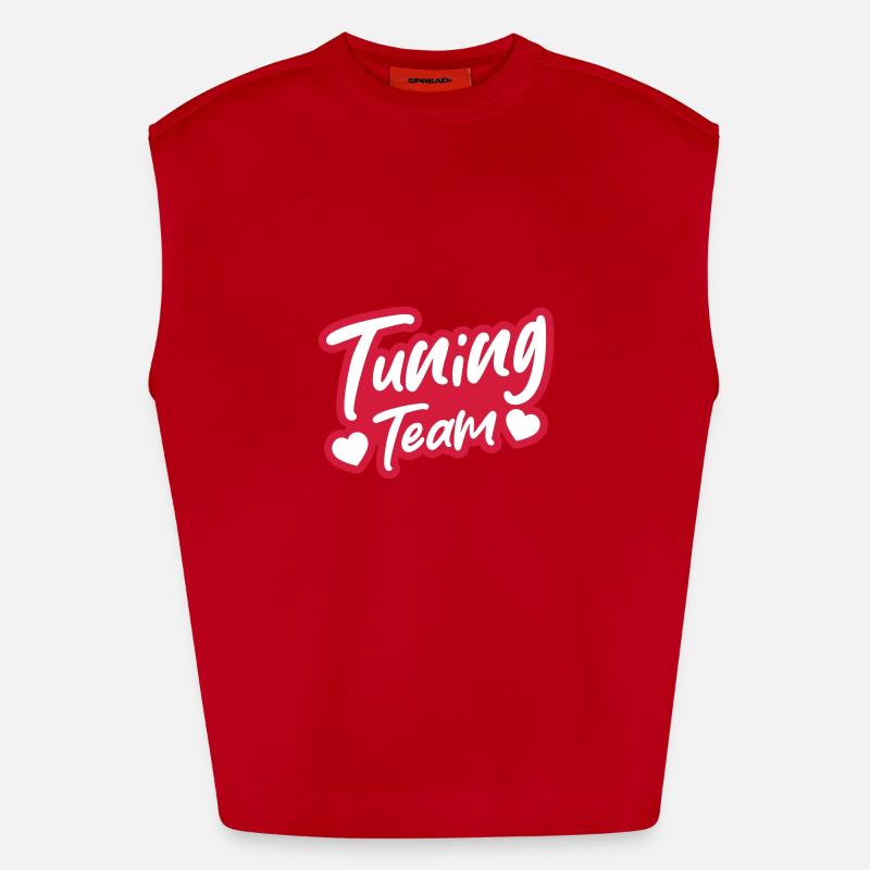 Équipe de réglage Débardeur bio épais oversize fabriqué en UE