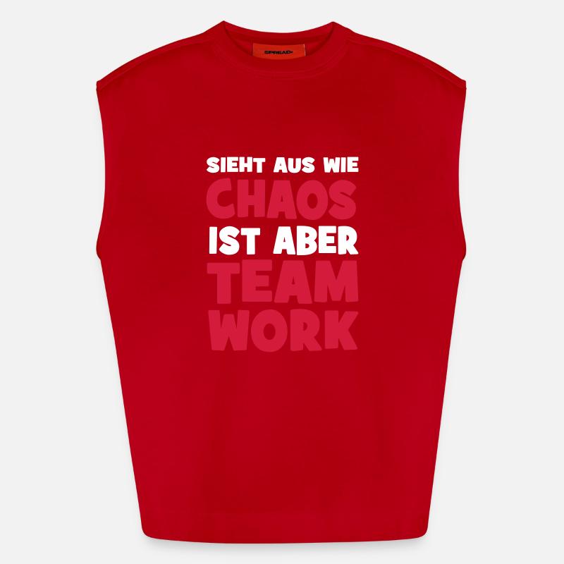 Teamwork Heavyweight Oversized Organic Tank Top Made in EU