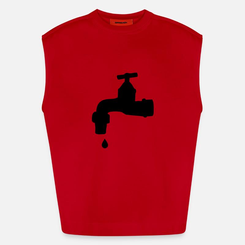 Robinet Débardeur bio épais oversize fabriqué en UE