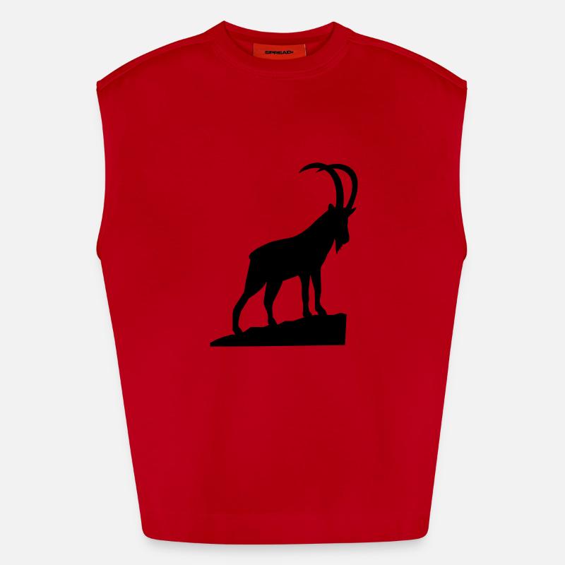 Capricorne Débardeur bio épais oversize fabriqué en UE