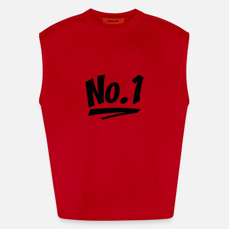 Nummer eins Heavyweight Oversized Organic Tank Top Made in EU