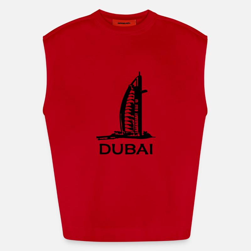 dubai Débardeur bio épais oversize fabriqué en UE