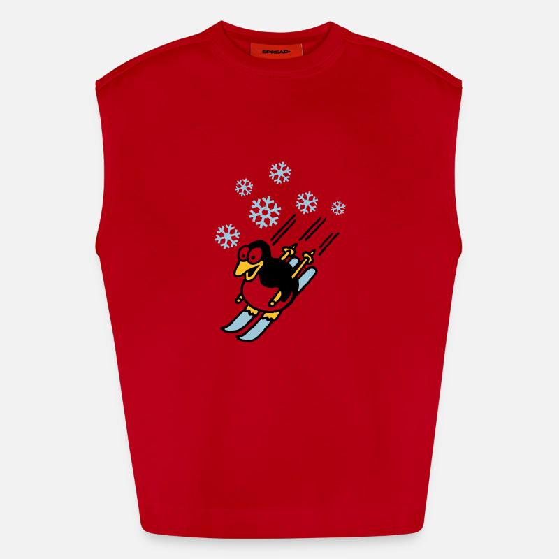 pinguin_ski_022011_d_3c Heavyweight Oversized Organic Tank Top Made in EU