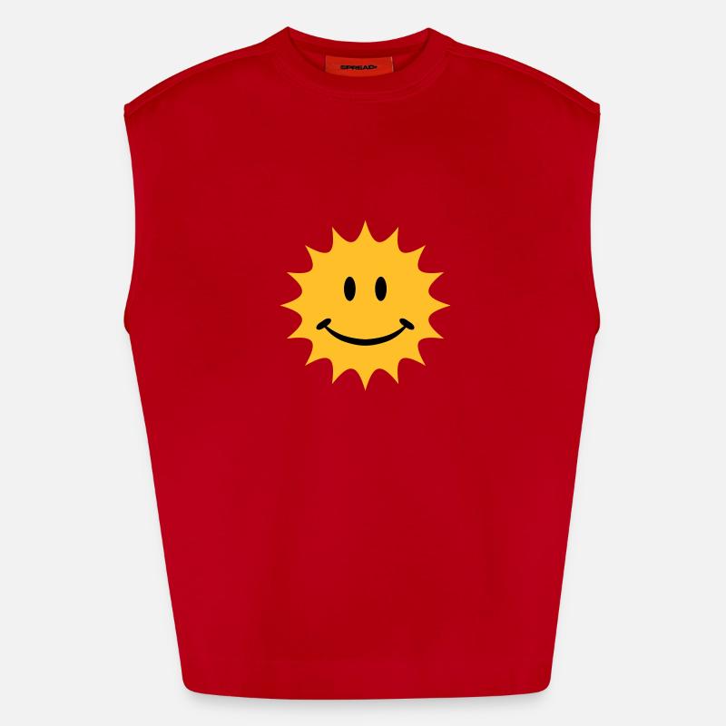 sun Heavyweight Oversized Organic Tank Top Made in EU