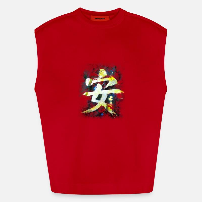 tranquility Heavyweight Oversized Organic Tank Top Made in EU