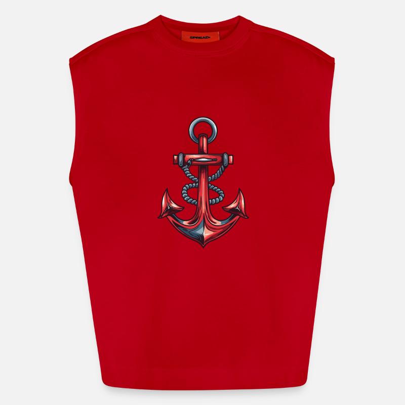 Anchor Harbour Heavyweight Oversized Organic Tank Top Made in EU