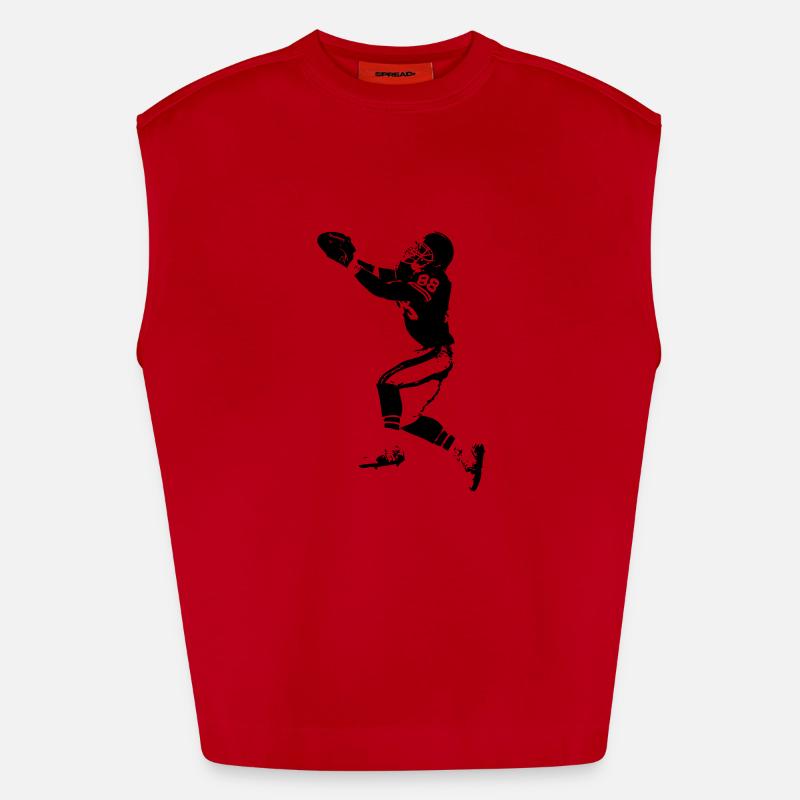 touchdown Heavyweight Oversized Organic Tank Top Made in EU