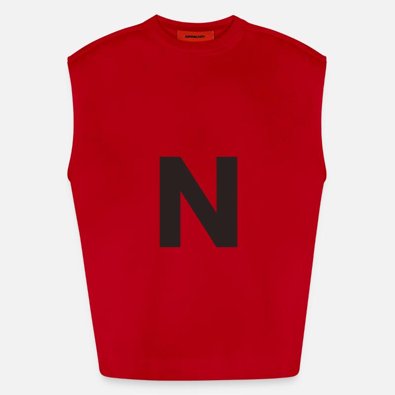 N Débardeur bio épais oversize fabriqué en UE