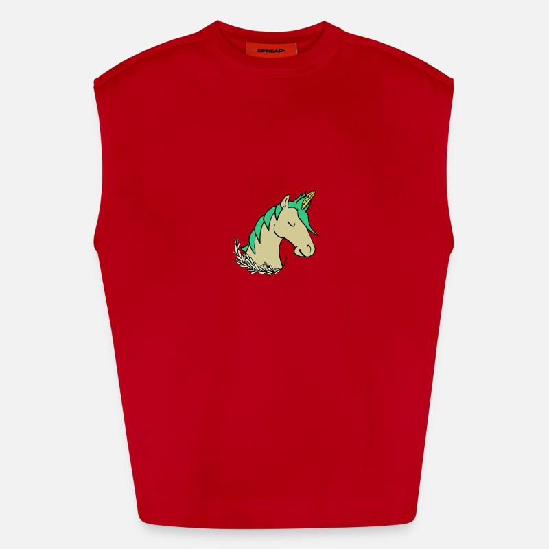 Uni-Corn Débardeur bio épais oversize fabriqué en UE