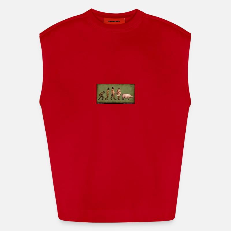 Evolution Heavyweight Oversized Organic Tank Top Made in EU