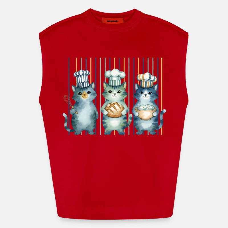 sourdough Bread Baking Baker Sourdough Starter Era Heavyweight Oversized Organic Tank Top Made in EU