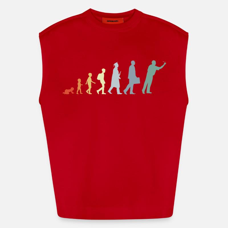 Évolution du dard Débardeur bio épais oversize fabriqué en UE