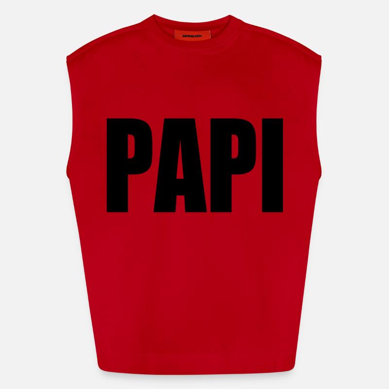 Papi Heavyweight Oversized Organic Tank Top Made in EU