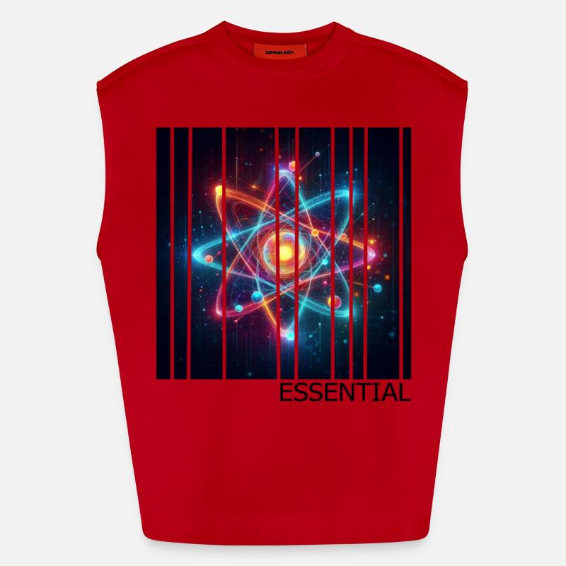 Atom Heavyweight oversized organic tanktop made in EU