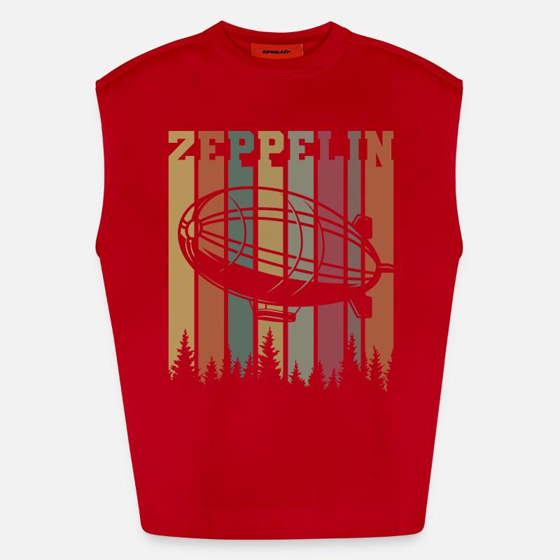 Zeppelin Débardeur bio épais oversize fabriqué en UE