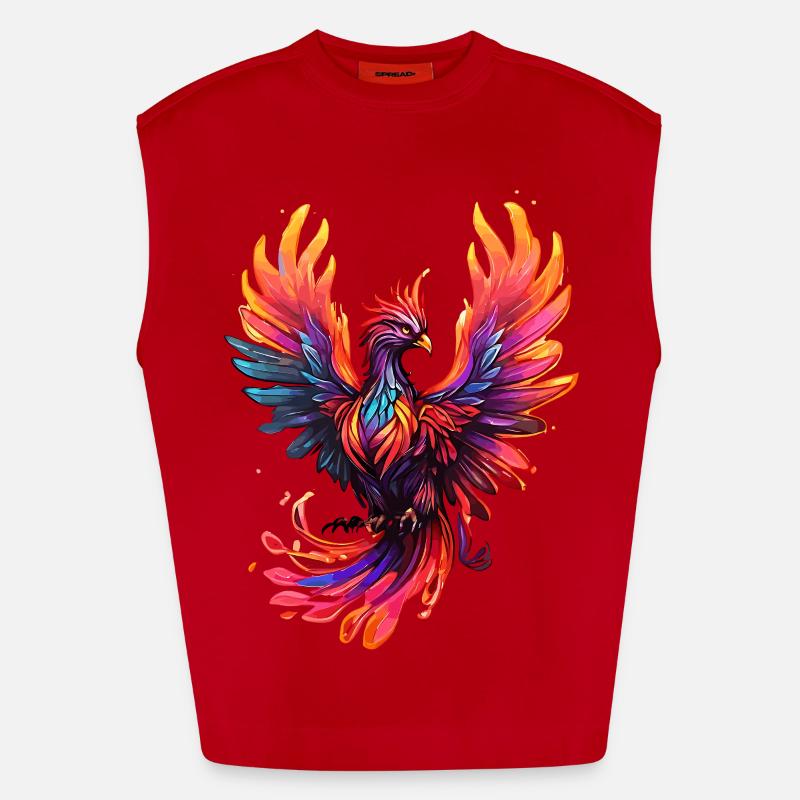 Feuervogel Heavyweight Oversized Organic Tank Top Made in EU