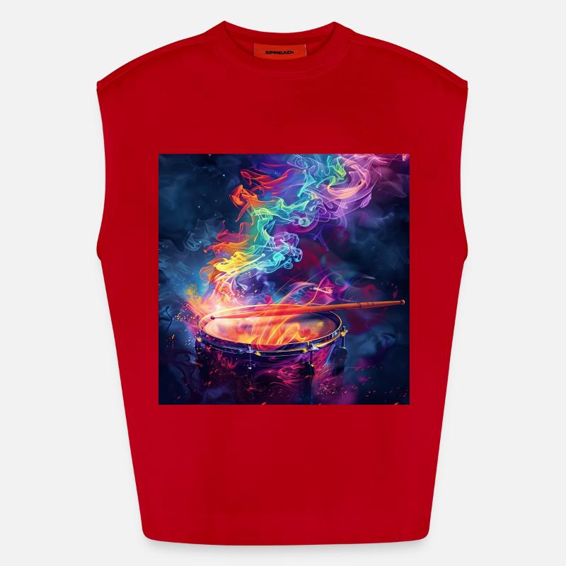 Percussion Heavyweight Oversized Organic Tank Top Made in EU