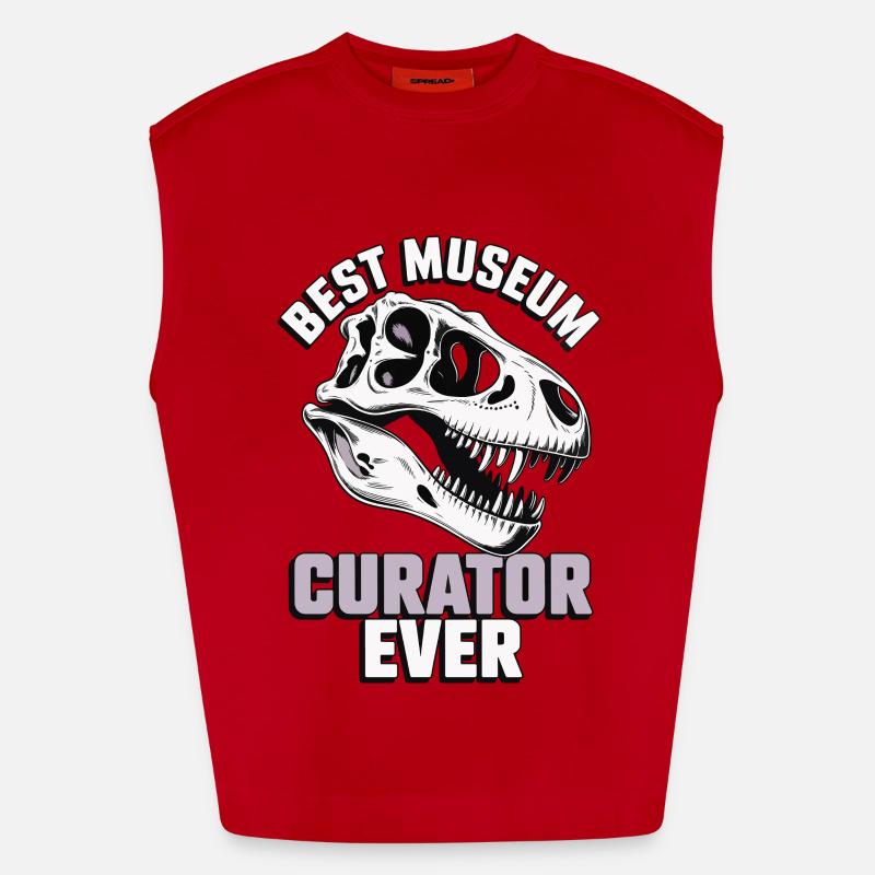 Musée Débardeur bio épais oversize fabriqué en UE