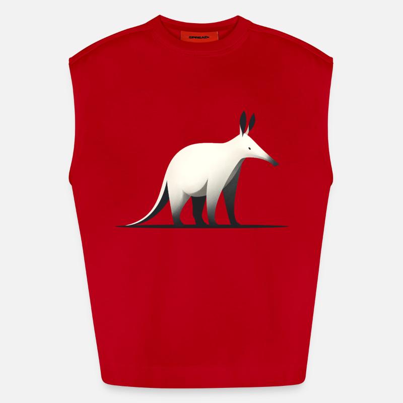 Oryctérope Débardeur bio épais oversize fabriqué en UE