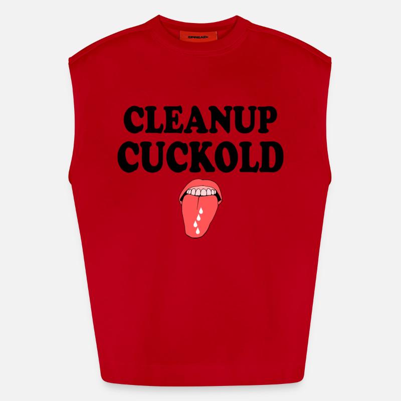 cuckold Heavyweight Oversized Organic Tank Top Made in EU