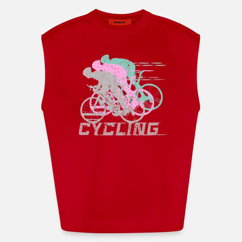 Cyclisme Débardeur bio épais oversize fabriqué en UE
