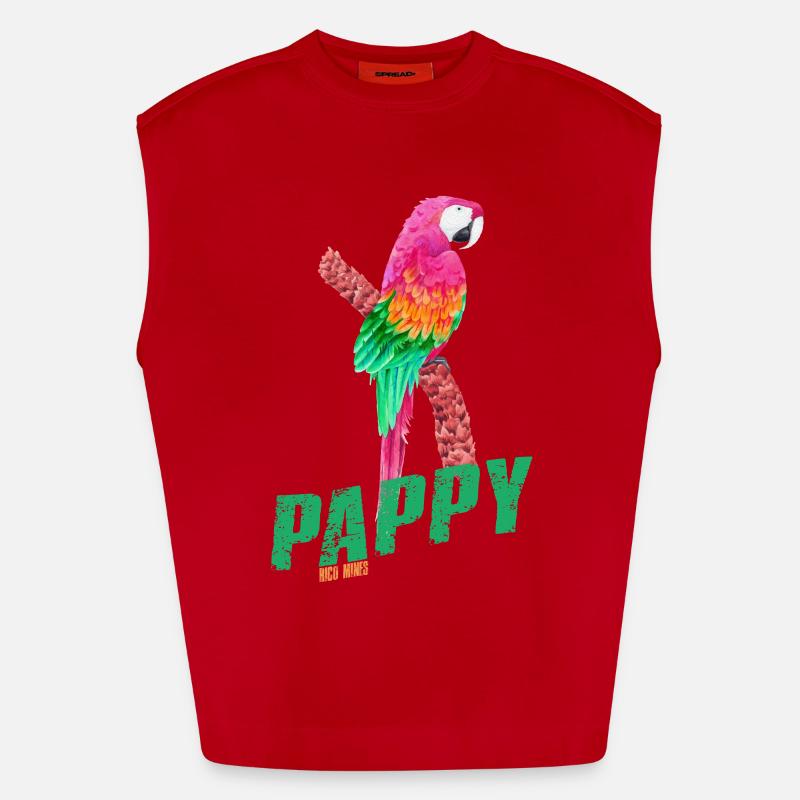 PAPPY Heavyweight Oversized Organic Tank Top Made in EU