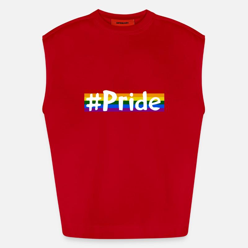 Pride Heavyweight Oversized Organic Tank Top Made in EU