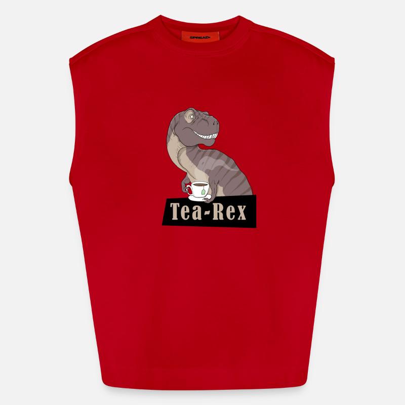 TEA-REX Débardeur bio épais oversize fabriqué en UE