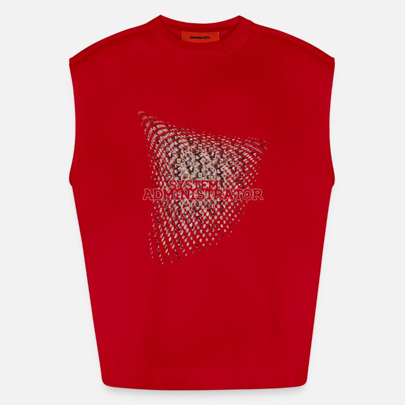 Administrateur système Débardeur bio épais oversize fabriqué en UE