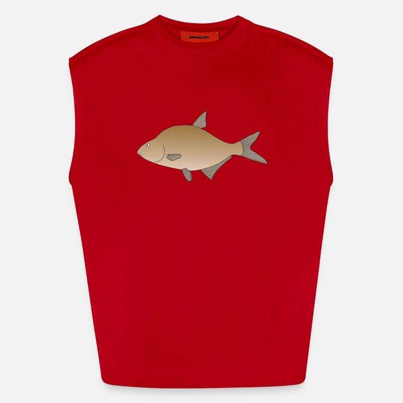 brème Débardeur bio épais oversize fabriqué en UE