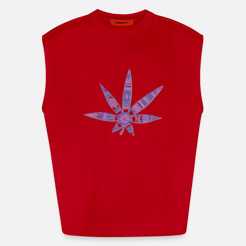 leaf Heavyweight Oversized Organic Tank Top Made in EU