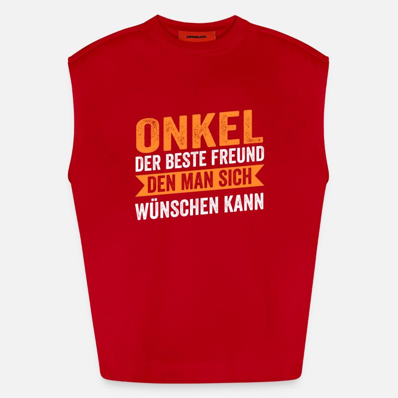 Uncle Heavyweight Oversized Organic Tank Top Made in EU