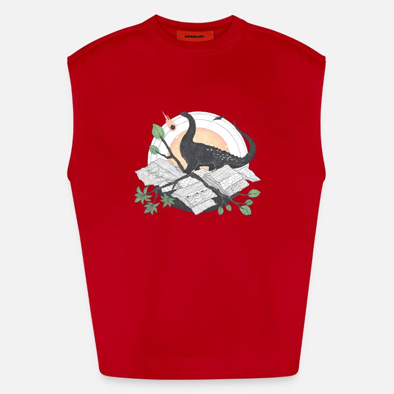 Frisk start Heavyweight oversized organic tanktop made in EU