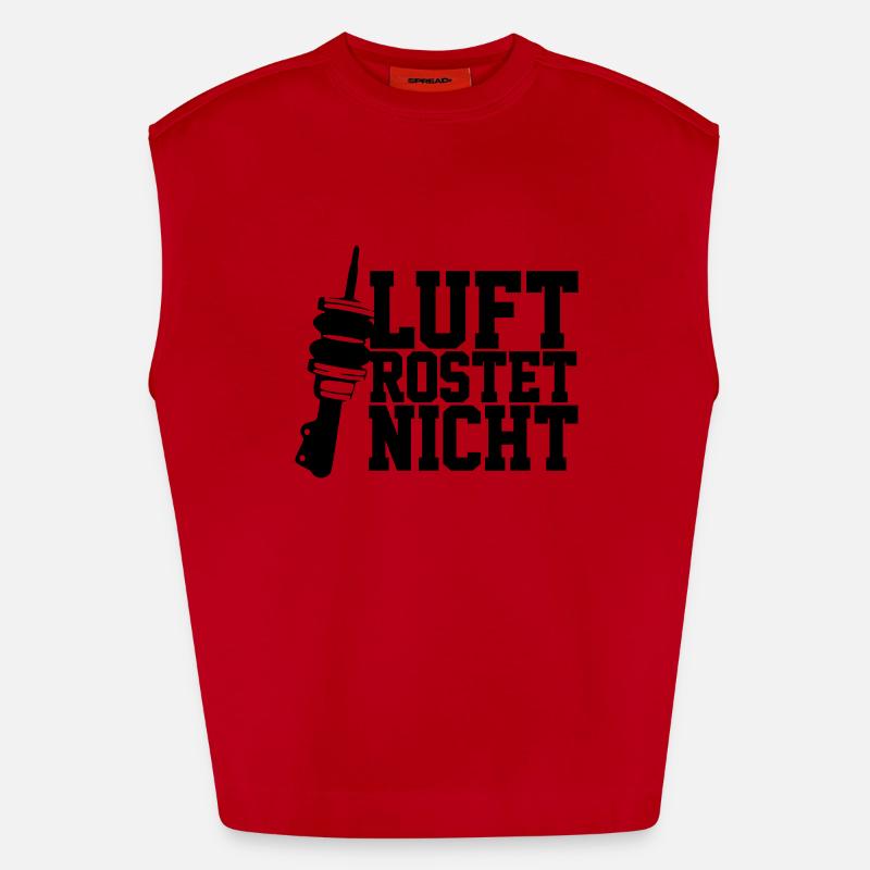 Luft rostet nicht Heavyweight Oversized Organic Tank Top Made in EU