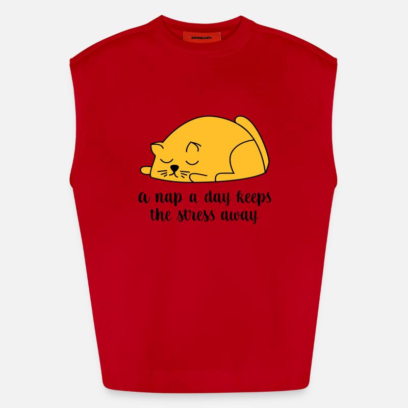 sleep Heavyweight Oversized Organic Tank Top Made in EU