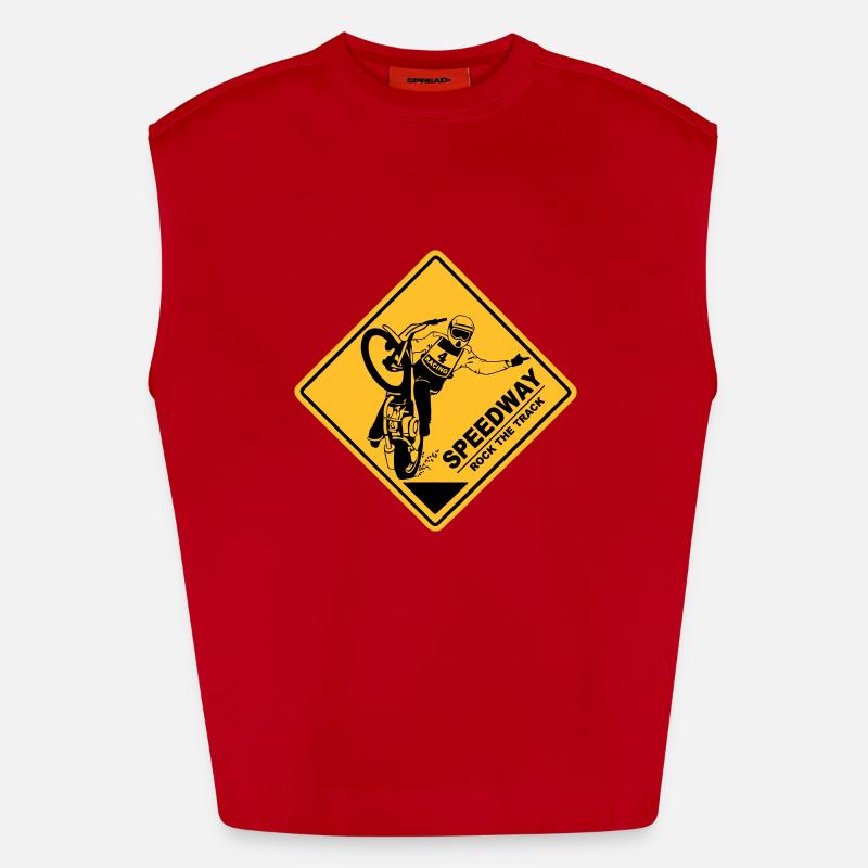 Speedway Heavyweight Oversized Organic Tank Top Made in EU