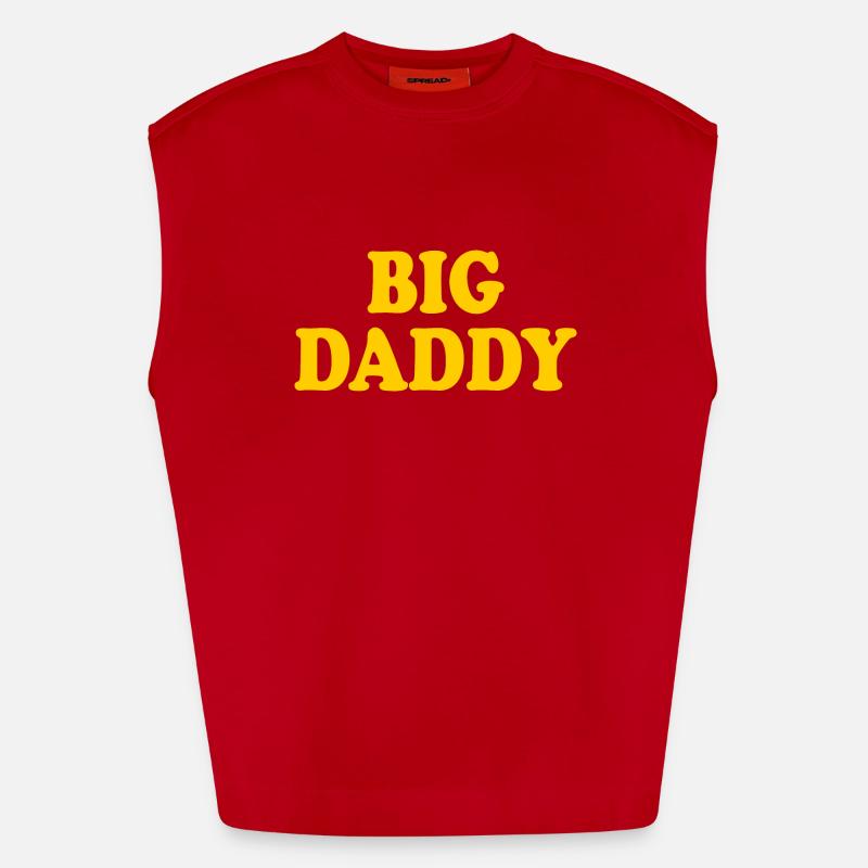 Big daddy Débardeur bio épais oversize fabriqué en UE