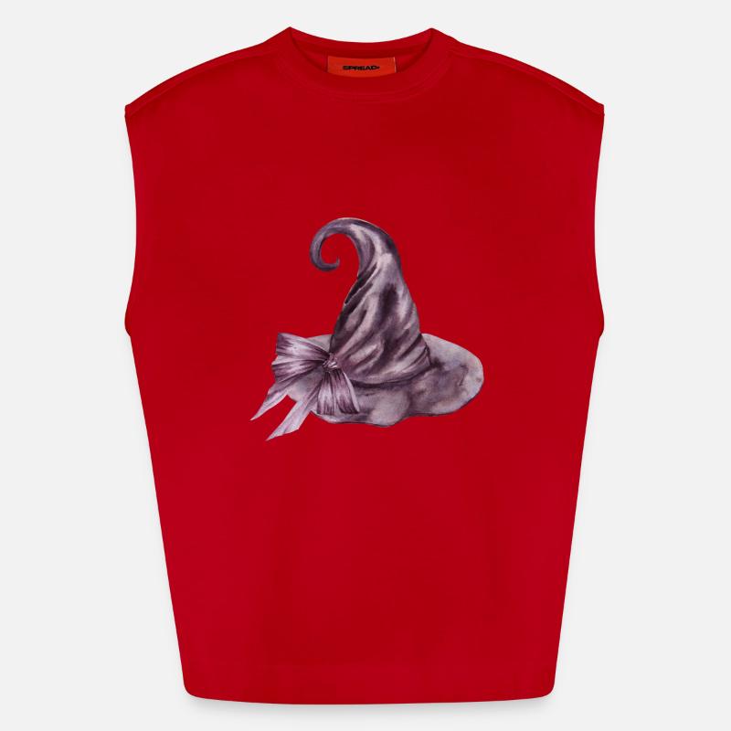 Witch Hat Heavyweight Oversized Organic Tank Top Made in EU