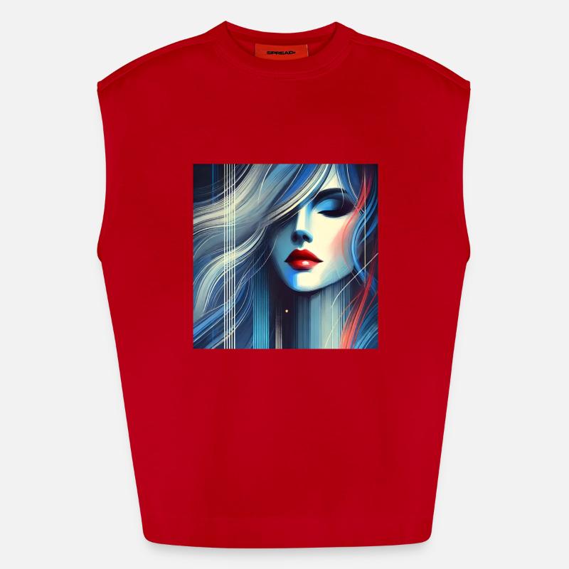 Éclipse Chromatique Débardeur bio épais oversize fabriqué en UE