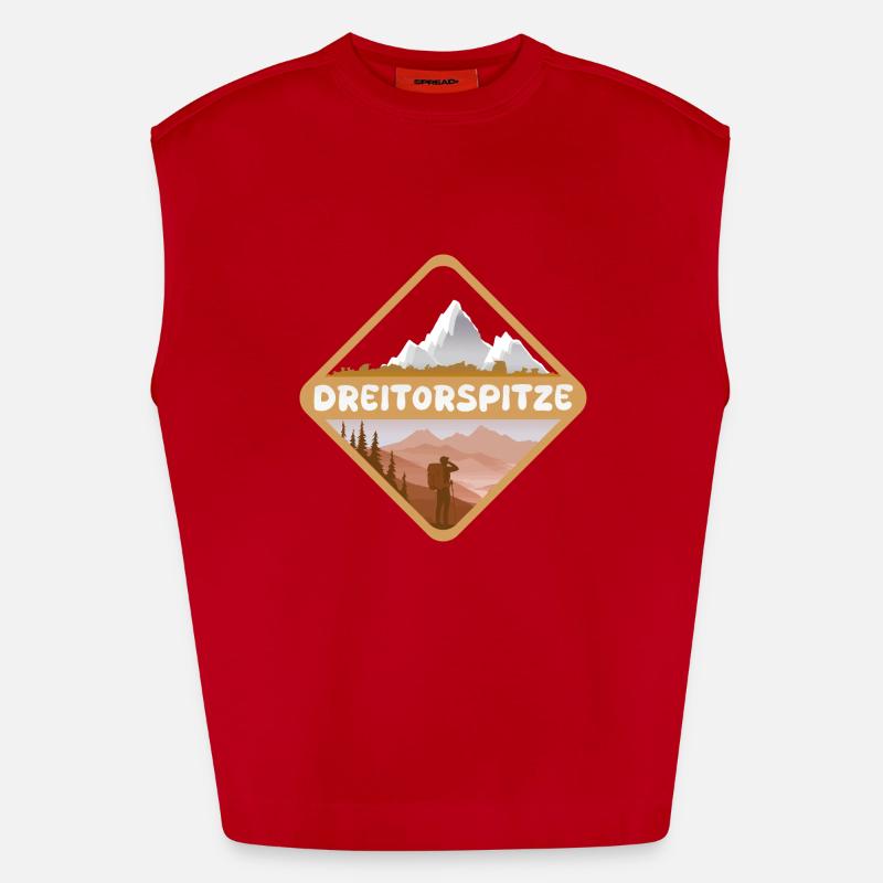 Tre gol massimi Canotta ecologica oversize Heavyweight Made in UE