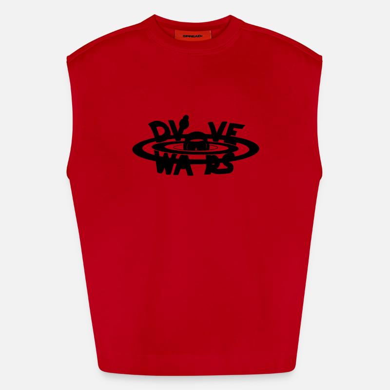 Version tricot Plongée Débardeur bio épais oversize fabriqué en UE